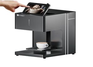 コーヒーメーカー印刷フードアートマシンコスト効率の高い高度なテクノロジー3Dラッテホーム会社Cafes3128で使用
