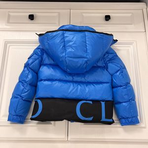 baby clothes coats kids clothes kid designer coat Girl boys clothe luxury Patchwork Splicing letters 90% white duck down Windproof and cold proof