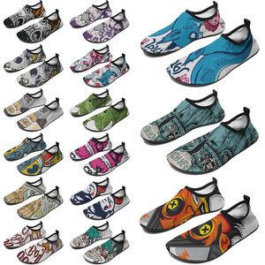 Custom Shoes Water Shoe Customized Sneakers Men Women Blue Red Green Grey Classic Custom Comfortable Low Platform Sneaker color160