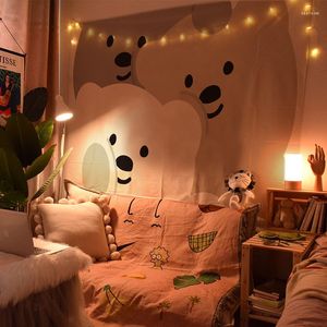 Arazzi Accessori per la decorazione della casa Cute Room Background Panno murale Kawaii Decor Tapestry Wall Hanging