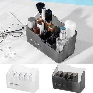 Pudełka do przechowywania Pen Pen Pencil Uchwyt łazienkowy blat Makeup Organizer Desk Pudełko kosmetyczne dla dresser próżności