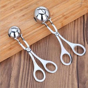 Jewelry Pouches Stainless Steel Meat Baller Tongs Meatball Maker Kitchen Tool