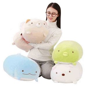 1 Pz 30 Cm Animazione Sumikko Gurashi Peluche Cartoon Pop Morbido Cuscino Migliori Regali Per Bambini Baby J220729