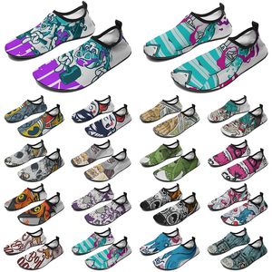 Homens Mulheres Sapatos personalizados Sapatos de água Diy Moda de tênis personalizados Multi-Colored347 Mens Outdoor Sport Trainers