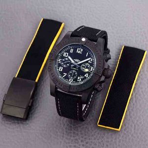 크로노 그래프 AAAAA Century GF Avenger Watch 완전 자동 남성 기계식 직물 GMT 기능 테이블 Breitlins