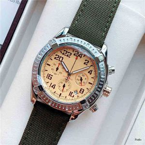 Drugi automatyczny zegarek Chronograf w pełni Aaaaa Centennial Fashion Men's Six Y3NM igła 3LJ4