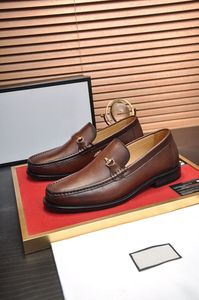 2023 män klädskor formell äkta läder oxfords mens bröllop parti kontoklats varumärke handgjorda loafers storlek 38-45