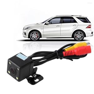 Car Rear View Camera Waterproof 170 Degree Ccd 4 Led Night Parking Assistance Auto Accessories Styling