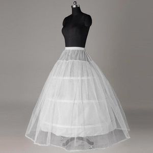 3 Hoop 1Tulle Layer Petticoats Ball Gown Bone Full Crinoline For Wedding Dress Wedding Skirt Accessories Slip CPA203