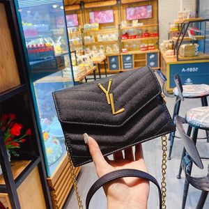 borsa stile femminile nuova moda semplice spalla singola trama catena messaggero piccola vendita di liquidazione quadrata