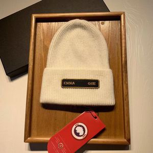 Tasarımcılar bere popüler kanada kış şapkaları Mektup kaz kasketleri sıcak örme şapka kış kayak outdoorr soğuk güzel hediye 7 renk