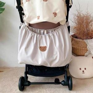 Storage Bags Fancy Baby Stroller Bag Easy Clean Organizer Drawstring Dust-proof Born Care Diaper Caddy
