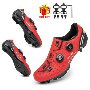 Отсуть обувь углерод MTB Clits Men Speed Cycling Sneaker Flat Racing Road Bike Ultralight Women Spd SL Mountain Bicycle
