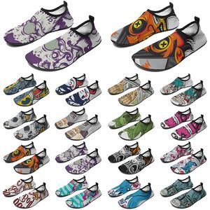 Scarpe personalizzate da uomo e da donna Scarpe da acqua fai-da-te sneaker personalizzate moda multicolore356 scarpe da ginnastica sportive da uomo all'aria aperta