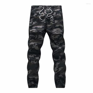 Pantaloni da uomo Camouflage Military Jogger Uomo Uomo Primavera Autunno Matita Pantaloni Harem Pantaloni comodi Grappolo di piedi Skinny