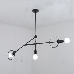 Pendant Lamps Lampen Industrieel Deco Maison Wood Living Room Bedroom LED Lights Hanglamp
