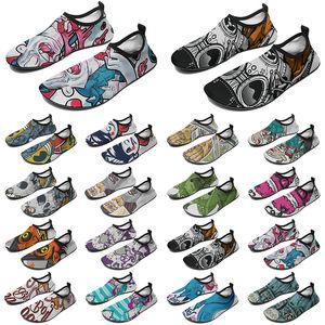 Scarpe personalizzate da donna per uomo Scarpe da acqua fai-da-te sneaker personalizzate moda multicolore392 scarpe da ginnastica sportive da uomo all'aperto