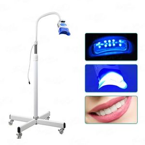 Máquina de clareamento de dentes Máquina de branqueamento de lâmpadas dentárias com suporte de suporte e óculos de proteção