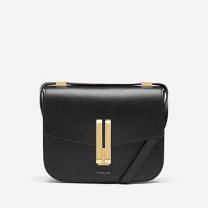 evening bags demellier british minority tofu bag womens 20244 new fashion leather one shoulder cross body small square bag dfdf00