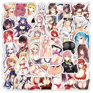Adesivi per giocattoli per bambini 103050100pcs anime hentai kawaii sexy coniglietto sexy waifu telefono skateboard per laptop cool sticker 221125