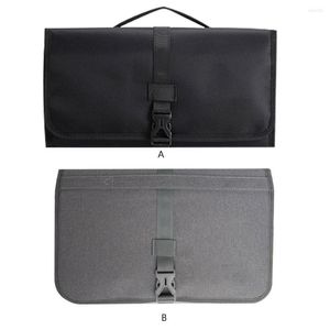 Bolsas de armazenamento Bolsa de viagem Hair -table Styler de grande capacidade Compartimentos