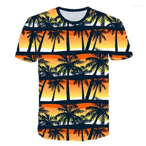Heren t shirts zomer prachtige bloemen t-shirt voor jongens en meisjes mode oversized snel droge 3d t-shirts bloemen Hawaiiaanse tops tees