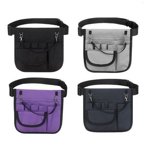 Waist Bags Practical Fanny Pack Scissors Holder Storage Pouch Multi Compartment Nursing Tool Case Oxford Cloth
