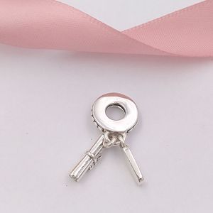 925er-Sterlingsilber, Perlen, Abschluss-Schriftrollen-Anhänger, Charm-Charms, passend für europäischen Pandora-Schmuck, Armbänder, Halskette 797396 AnnaJewel