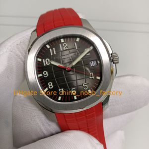 Relógio automático para homens de 40 mm de vidro de safira 904l Dial de aço árabe 5167r Red Borracha Bandos ZF Factory Cal.324 S C Relógios mecânicos masculinos transparentes masculinos