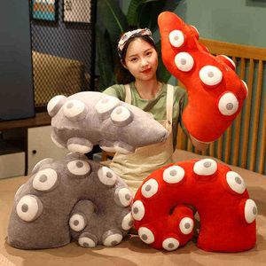 Simulation Kuscheltiere Octopus Hände und Füße Puppe Super Soft Octopus Spielzeug Baby Susie Puppen Sofa Kissen Mädchen Handwärmer J220729