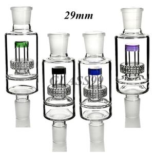 Build A Bong Design Glass Stereo Matrix Pipe Removable Middle Perc with Arm Tree Percolator para Hookah Bongs 29mm 24mm Joints Bubbler Random Color