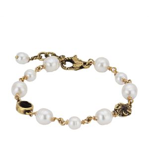 Bracciale rigido con lettera G Vite Bracciali Carti Cacciavite Acciaio al titanio Belcher oro Placcato argento Gioielli in argento tailandese nero Ipoallergenico