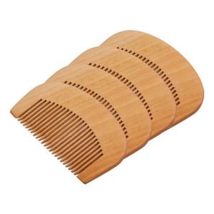 80pc Wood Comb Hair Health Care Natural Peach Close Teeth Anti-Static Head Massage
