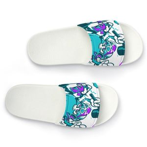 أحذية مخصصة DIY توفر صورًا لقبول Slippers Sandals Slide Mknajjn Mens Womens Sport Size 36-45