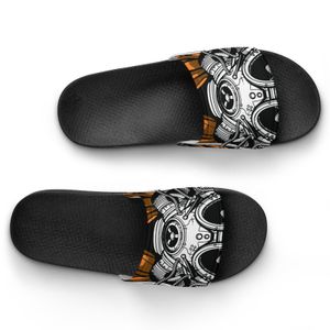 أحذية مخصصة DIY توفر صورًا لقبول Slippers Sandals Slide Qaxao Mens Womens Sport Size 36-45