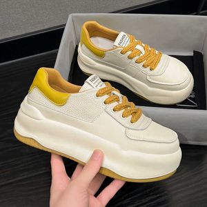 Casual Shoes Heightened small white for women 2022 new autumn thick soled sponge cake women's casual fashion board shoes versatile single