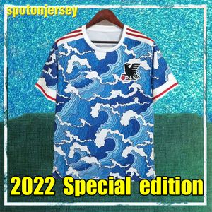 2022 Japan Special Edition Soccer Jerseys Nouveau Tops manches courtes pour hommes T shirts Fashion T shirts en vrac Top