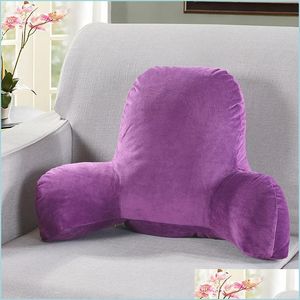 Cuscino / Cuscino decorativo Cuscino per divano Cuscino per schienale Letto Peluche Schienale grande Riposo per lettura Supporto lombare Sedia con braccioli Decorazioni per la casa 201 Dhlac