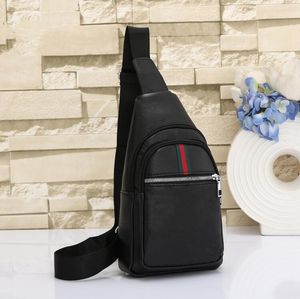 Bolsas masculinas de moda Sling Zipper pacote de peito ombro crossbody Bag Biker Satchel Men Borda de vendas Bolsa de esportes de vendas