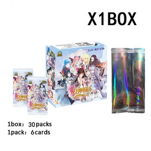 Card Games Goddess Story Collection Cards Child Kids Birthday Gift Game Table Toys For Family Christmas 221125