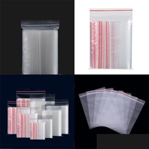 Packing Bags Edible Resealable Plastic Bags Smell Proofs Bag Tightly Sealed Packaging Foldable Durable Practical 100Pcs A Set 2 31Tt Dhzmn