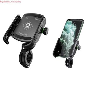 Supporto per telefono per motocicletta per auto universale 360 Supporto per telefono per bicicletta in alluminio regolabile Manubrio per moto per iPhone 11 12 13 Pro