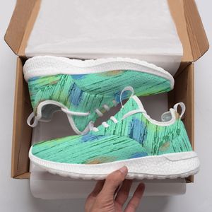 Män stitch löpskor anpassade sneaker kvinnor mode andas mjuk bekväm utomhus promenad jogging löpare tränare