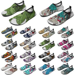 Mężczyźni Kobiety Niestandardowe buty DIY Water Fashion Modna Sneaker Multi-coloured414 męskie trenerzy sportowe na zewnątrz