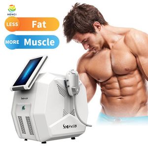 Nyligen 13 Tesla Slimming Removal Cellulite Electromagnetic Muscle Build Button Lift 4 Handtag EMS Body Sculpting Machine