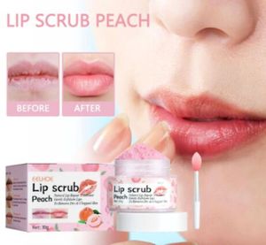 Wholesale Body Scrubs Stberry Coconut Lip Scrub Lips Mask Exfoliating Balm Moisturizer Nourish Plumper Enhancer Vitamin Wrinkle Natural Skin C Dhvey