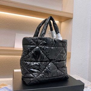 Abendtaschen PRAbag Diamond Grid Cotton Shopper Bags Totes Winter Tote Bag 5 Modelle P Designer-Tasche Große Kapazität Luxurys Handtasche Weiche Multifunktion