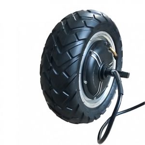 10 -calowy 48V1000W/1200 W Hub Hall Motor Motorcycle Wheel EBIKE SCOTER Bezprzezrocenowy elektryczny elektryczna wysoka prędkość