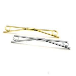 TIE Clips Erkek Takı Broş Erkekler İş Tie Bar Yokel Pim Moda Basit Düğün Broşlar Kadınlar Günlük Gömlek Yakası Klip Dam Dhuxj