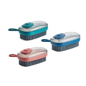 Cleaning Brushes Cleaning Brush Kitchen Cleanings Supplies Matic Filling Device Mtifunctional Plastic Washing Brushes Laundry Shoes Dhzjh